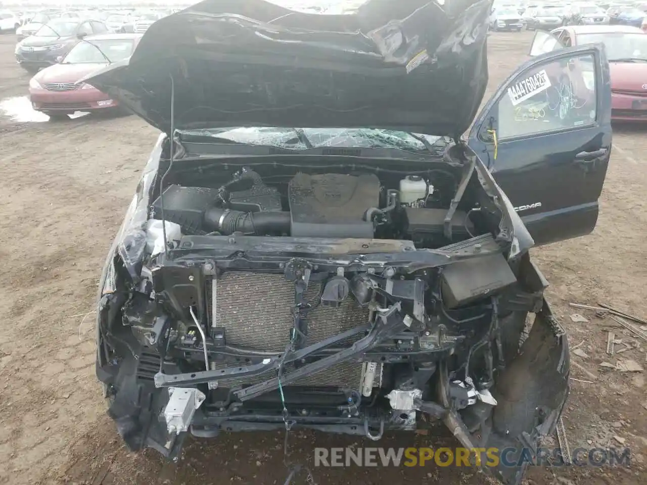 7 Photograph of a damaged car 3TMCZ5ANXMM422600 TOYOTA TACOMA 2021