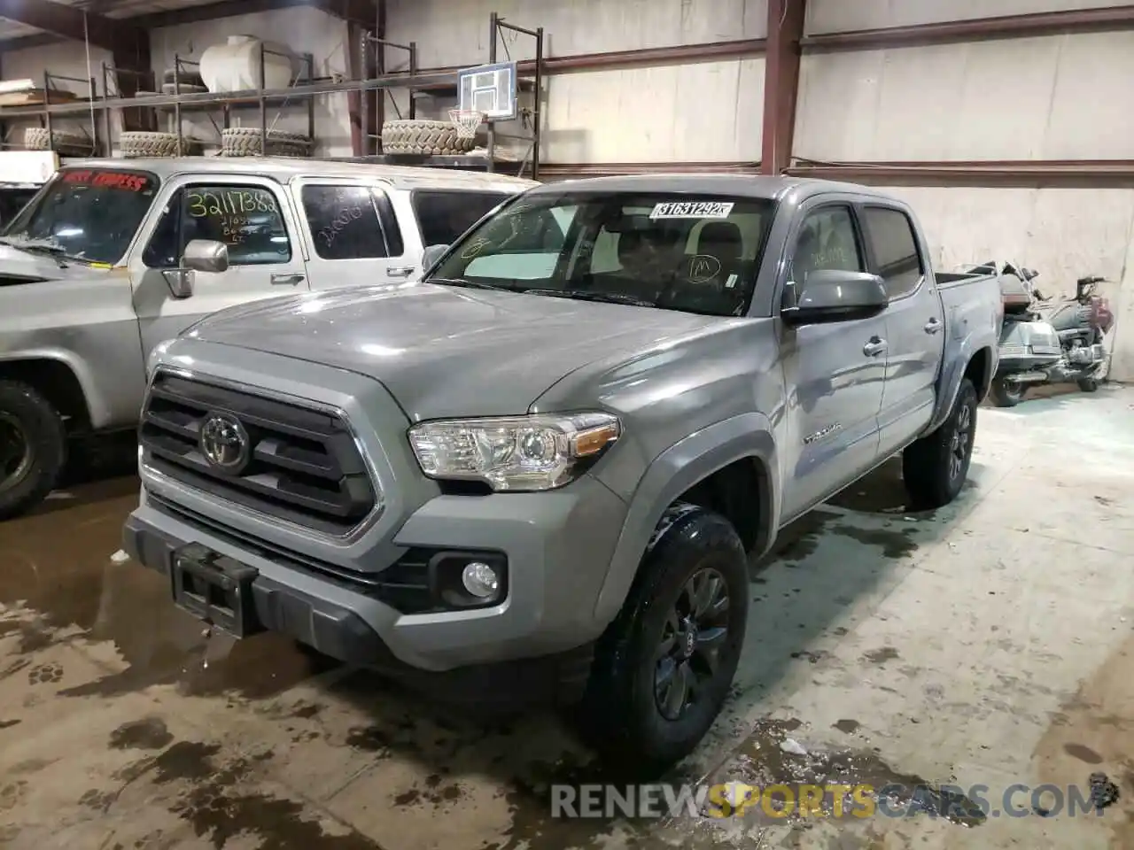 2 Photograph of a damaged car 3TMCZ5ANXMM424783 TOYOTA TACOMA 2021