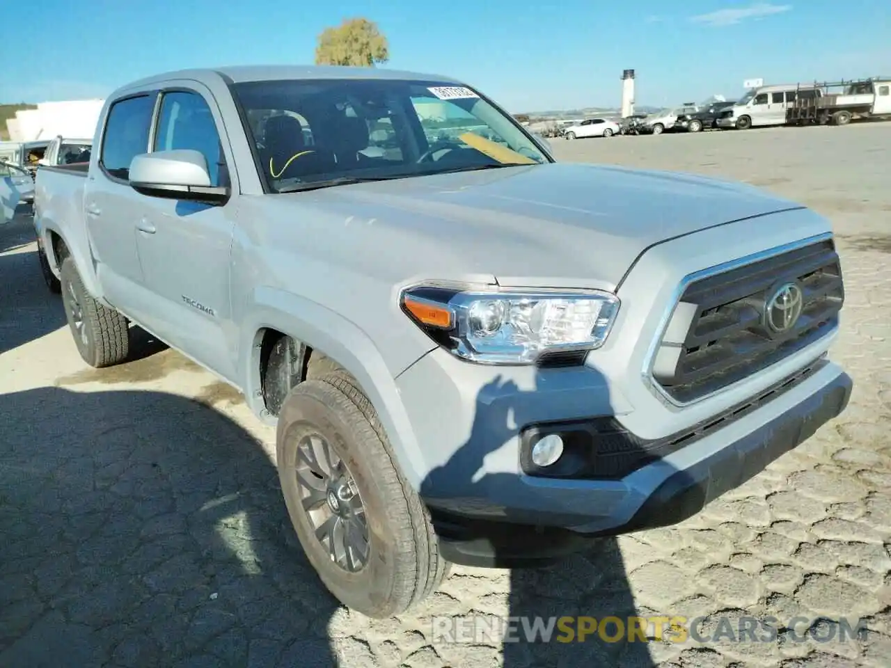 1 Photograph of a damaged car 3TMCZ5ANXMM424850 TOYOTA TACOMA 2021