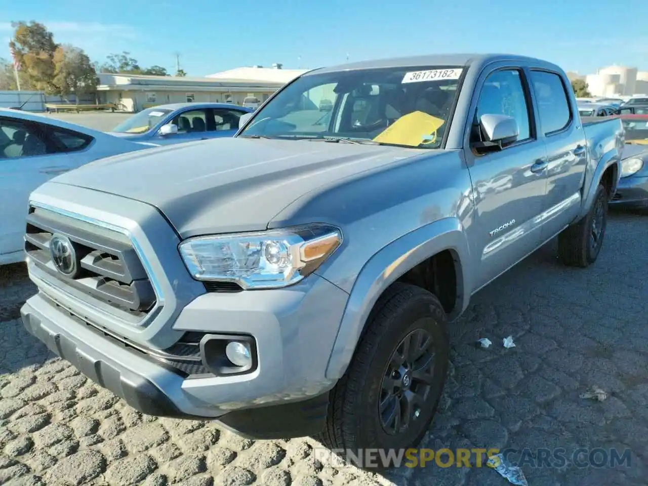 2 Photograph of a damaged car 3TMCZ5ANXMM424850 TOYOTA TACOMA 2021