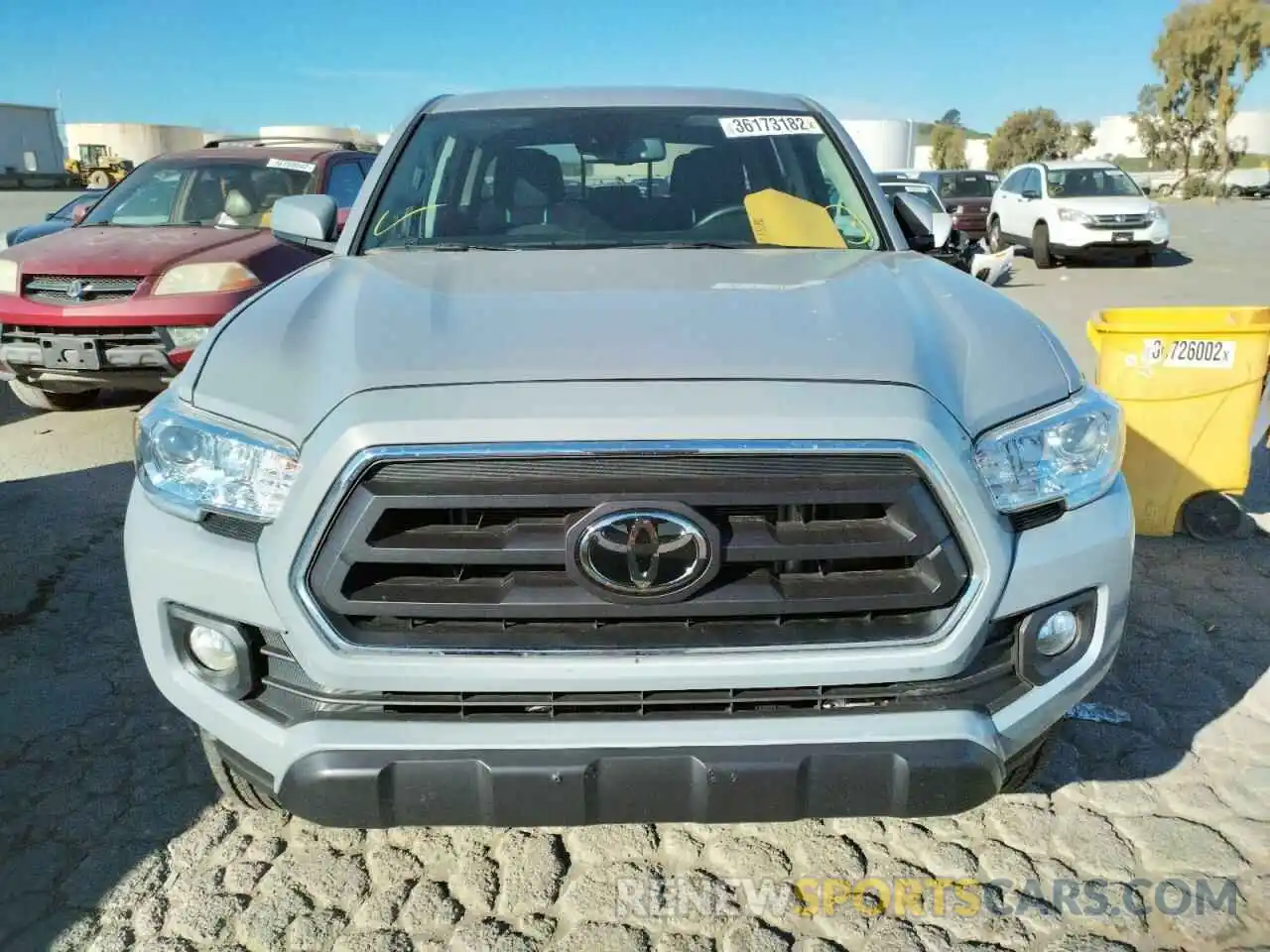 9 Photograph of a damaged car 3TMCZ5ANXMM424850 TOYOTA TACOMA 2021