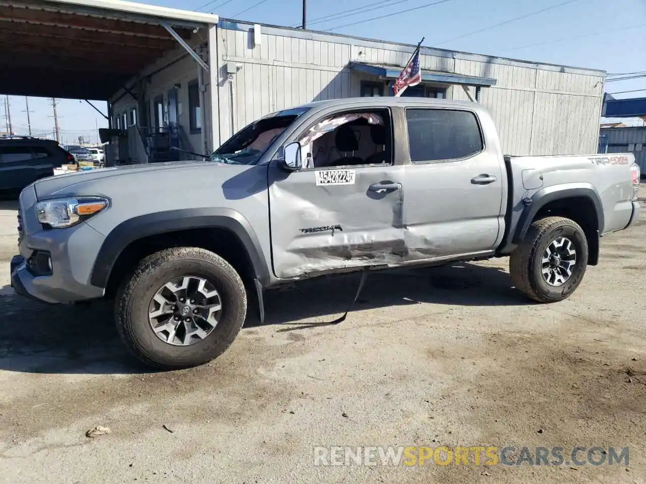 1 Photograph of a damaged car 3TMCZ5ANXMM426212 TOYOTA TACOMA 2021