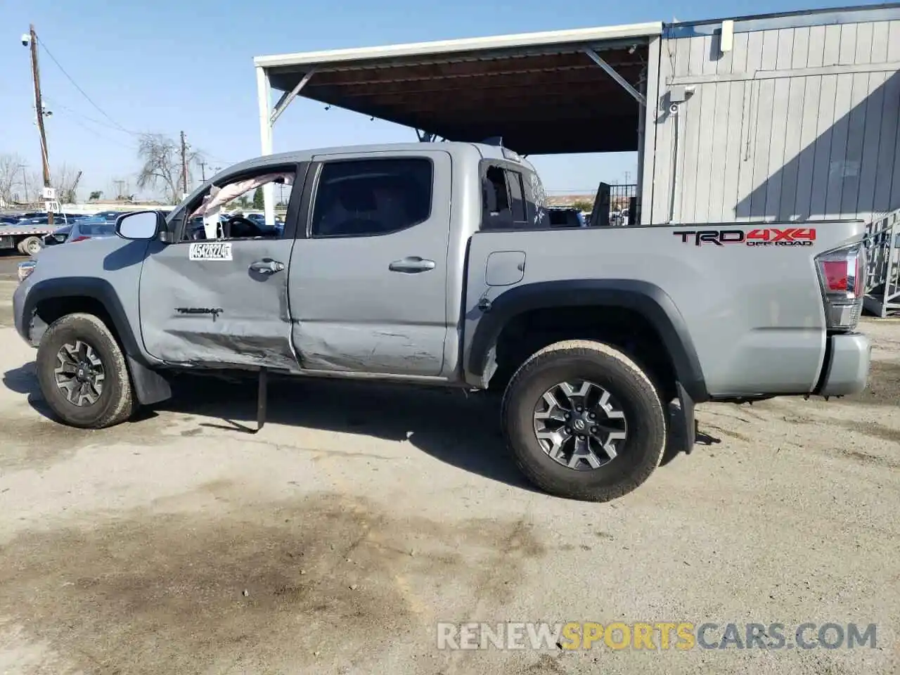 2 Photograph of a damaged car 3TMCZ5ANXMM426212 TOYOTA TACOMA 2021