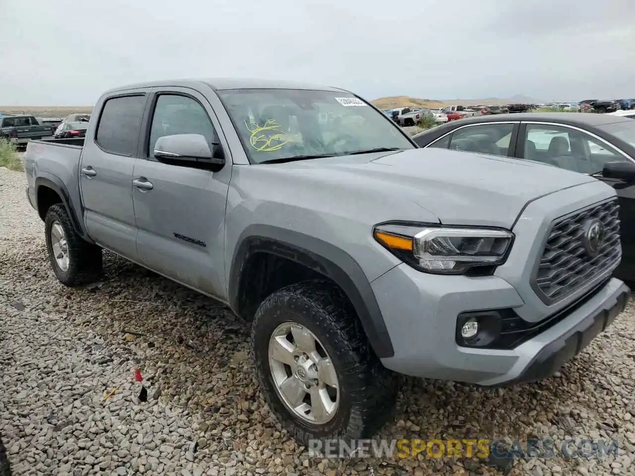 1 Photograph of a damaged car 3TMCZ5ANXMM431149 TOYOTA TACOMA 2021