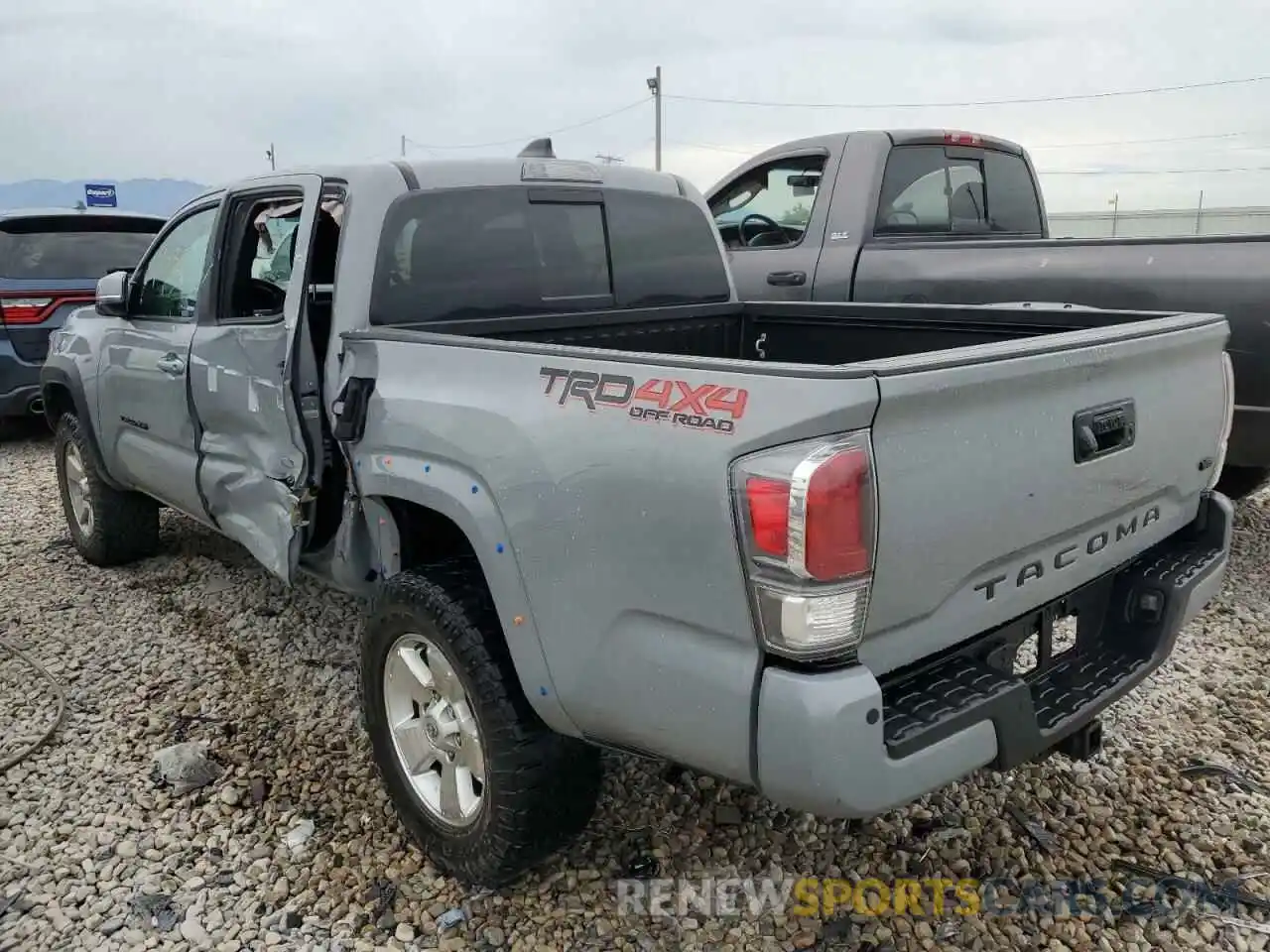 3 Photograph of a damaged car 3TMCZ5ANXMM431149 TOYOTA TACOMA 2021