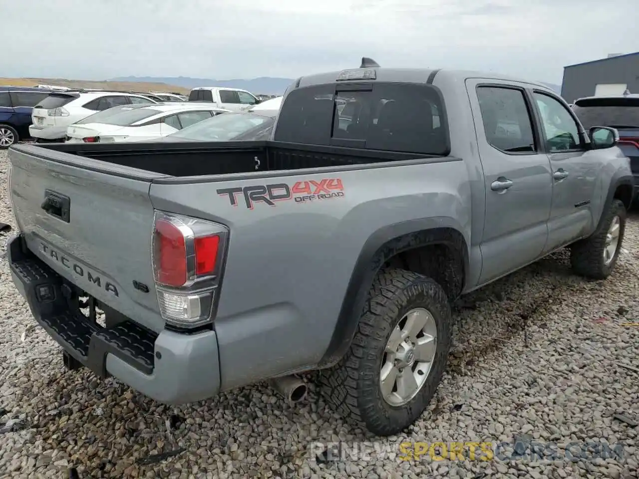 4 Фотография поврежденного автомобиля 3TMCZ5ANXMM431149 TOYOTA TACOMA 2021