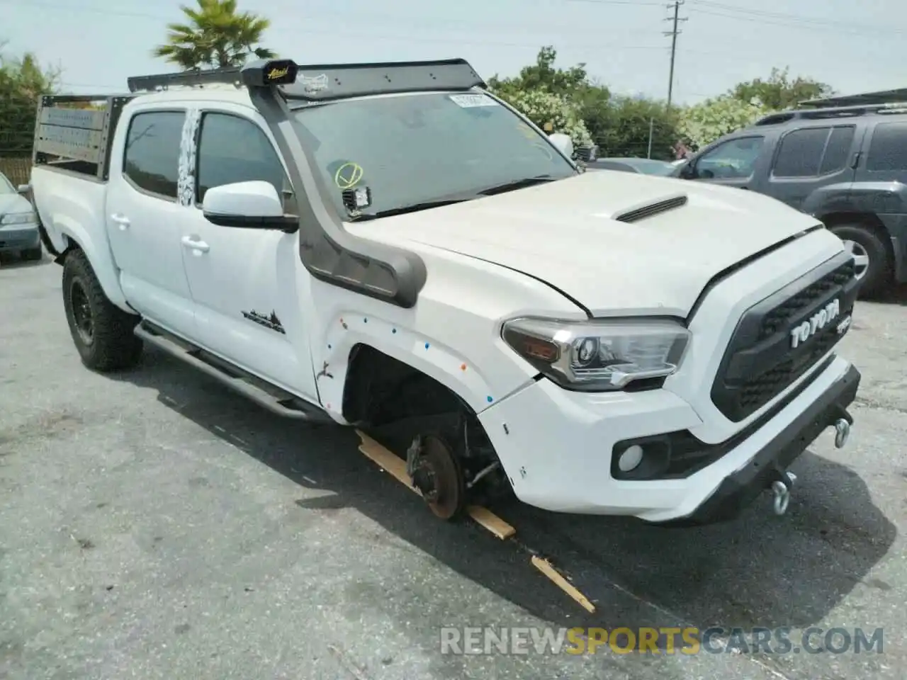 1 Photograph of a damaged car 3TMCZ5ANXMM432768 TOYOTA TACOMA 2021