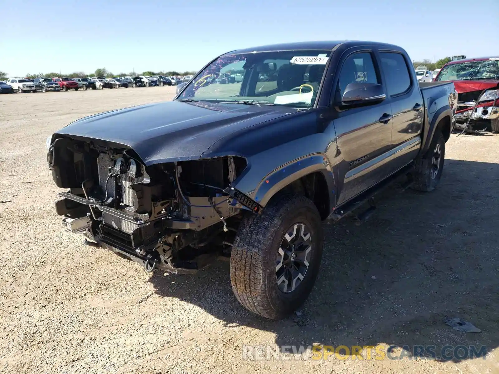 2 Photograph of a damaged car 3TMCZ5ANXMM434388 TOYOTA TACOMA 2021