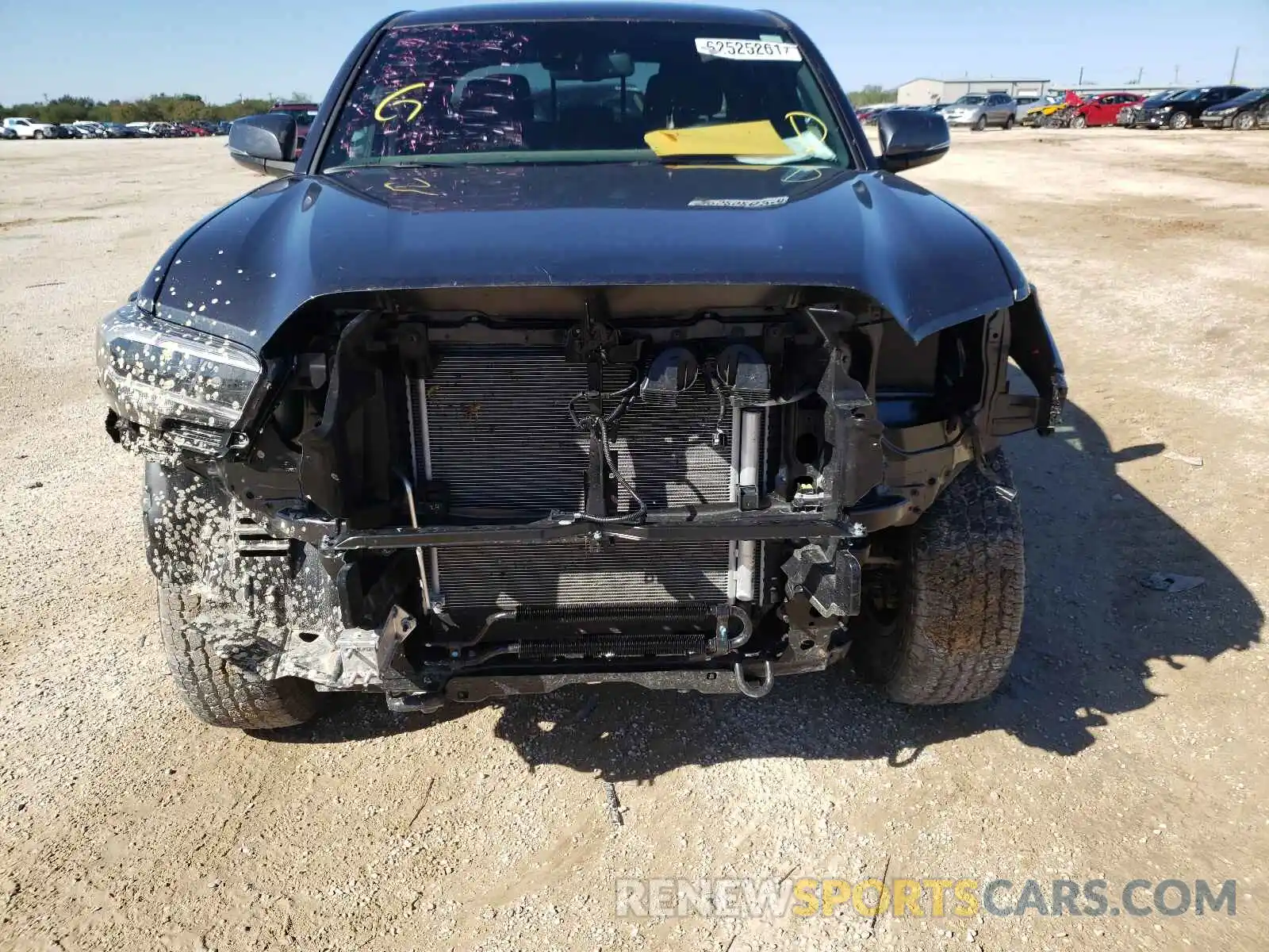 9 Photograph of a damaged car 3TMCZ5ANXMM434388 TOYOTA TACOMA 2021