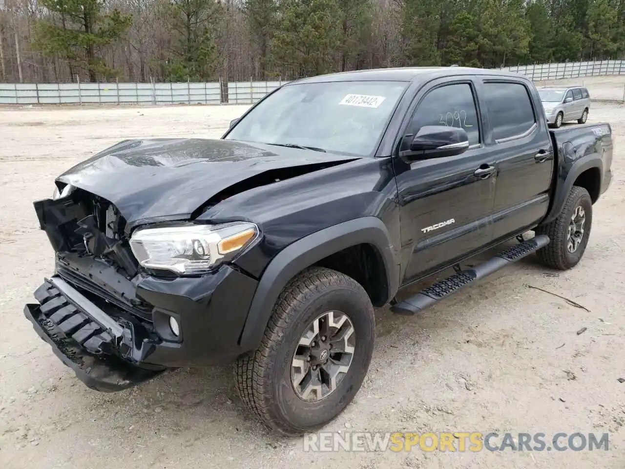 2 Photograph of a damaged car 3TMCZ5ANXMM444001 TOYOTA TACOMA 2021