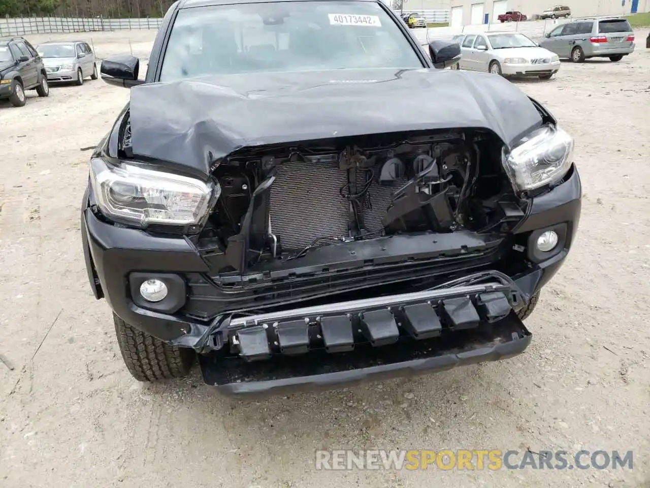 9 Photograph of a damaged car 3TMCZ5ANXMM444001 TOYOTA TACOMA 2021