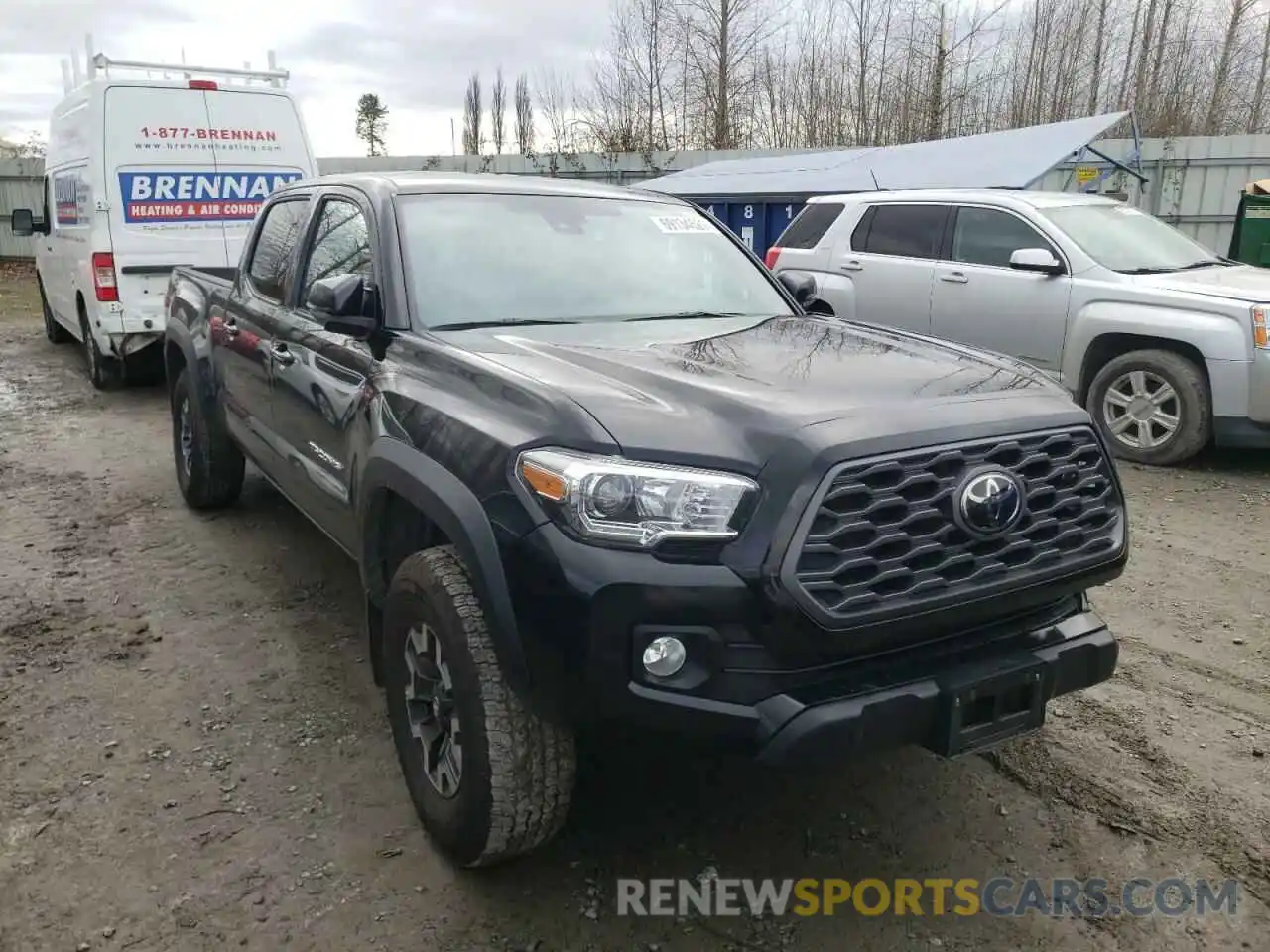 1 Photograph of a damaged car 3TMDZ5BN0MM101085 TOYOTA TACOMA 2021