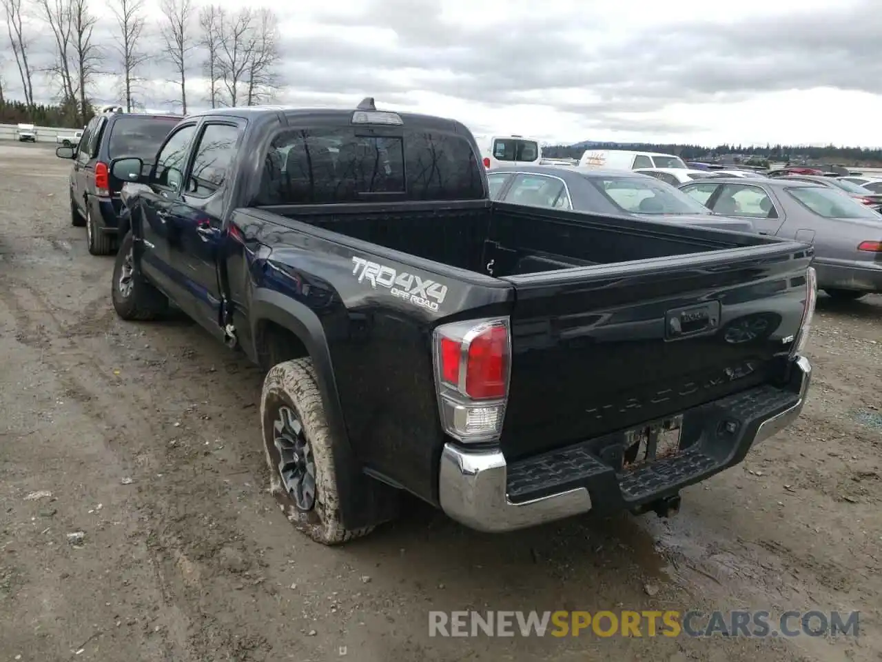 3 Photograph of a damaged car 3TMDZ5BN0MM101085 TOYOTA TACOMA 2021