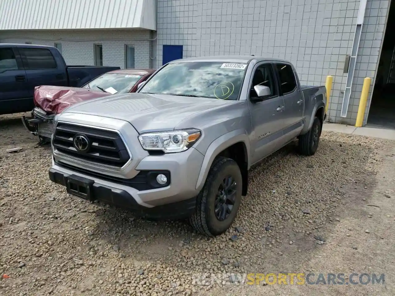 2 Photograph of a damaged car 3TMDZ5BN0MM105797 TOYOTA TACOMA 2021