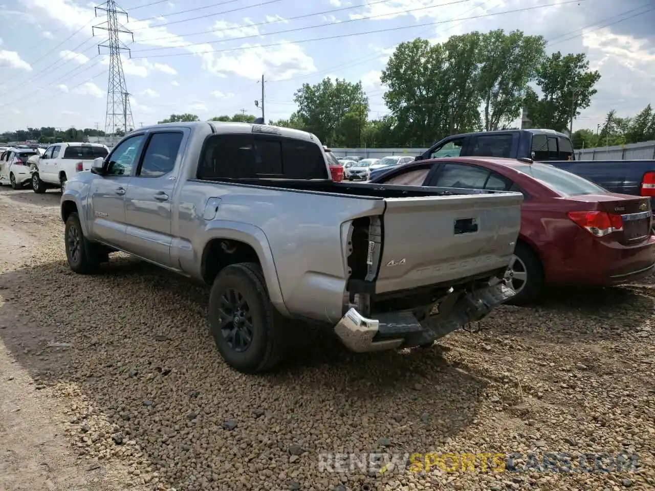 3 Photograph of a damaged car 3TMDZ5BN0MM105797 TOYOTA TACOMA 2021