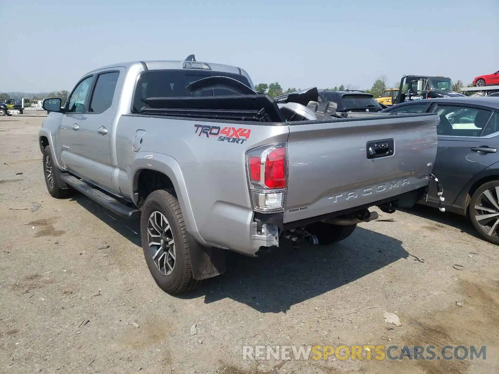 3 Photograph of a damaged car 3TMDZ5BN0MM105945 TOYOTA TACOMA 2021