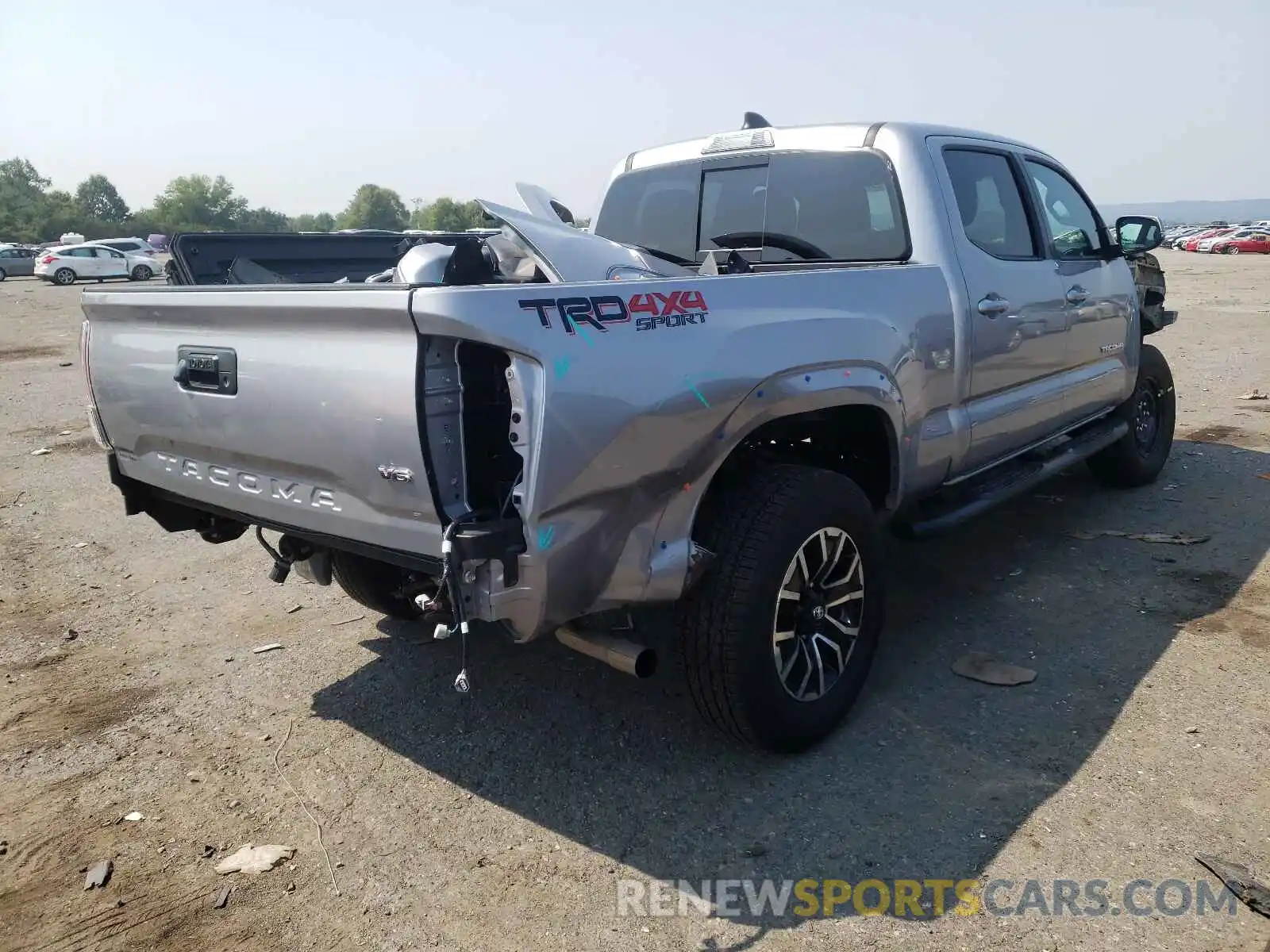 4 Photograph of a damaged car 3TMDZ5BN0MM105945 TOYOTA TACOMA 2021