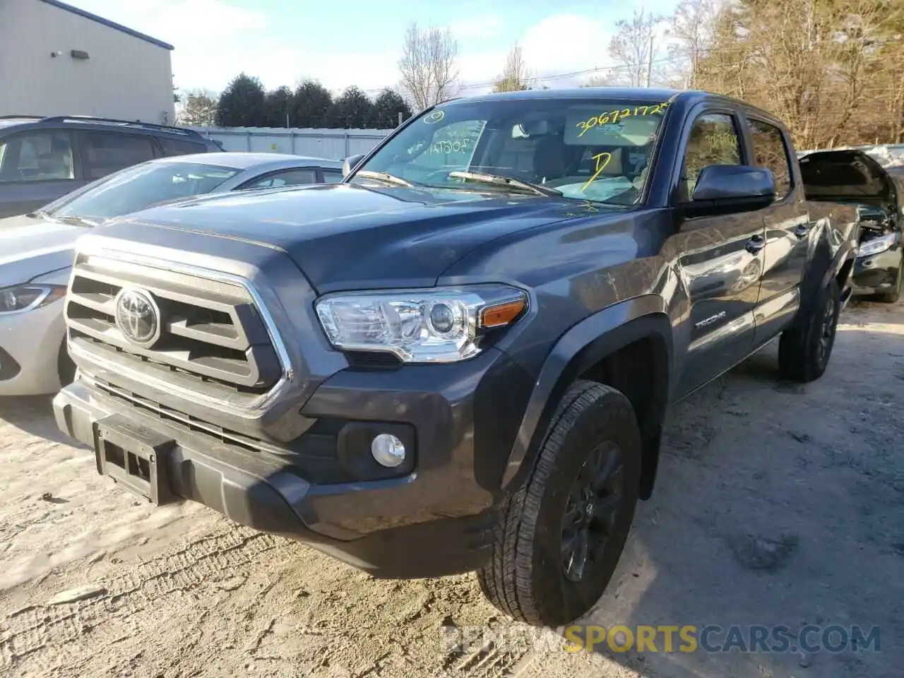 2 Photograph of a damaged car 3TMDZ5BN0MM106447 TOYOTA TACOMA 2021