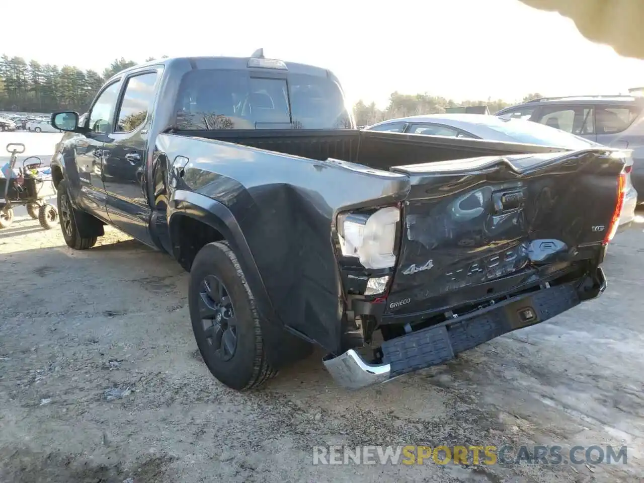 3 Photograph of a damaged car 3TMDZ5BN0MM106447 TOYOTA TACOMA 2021