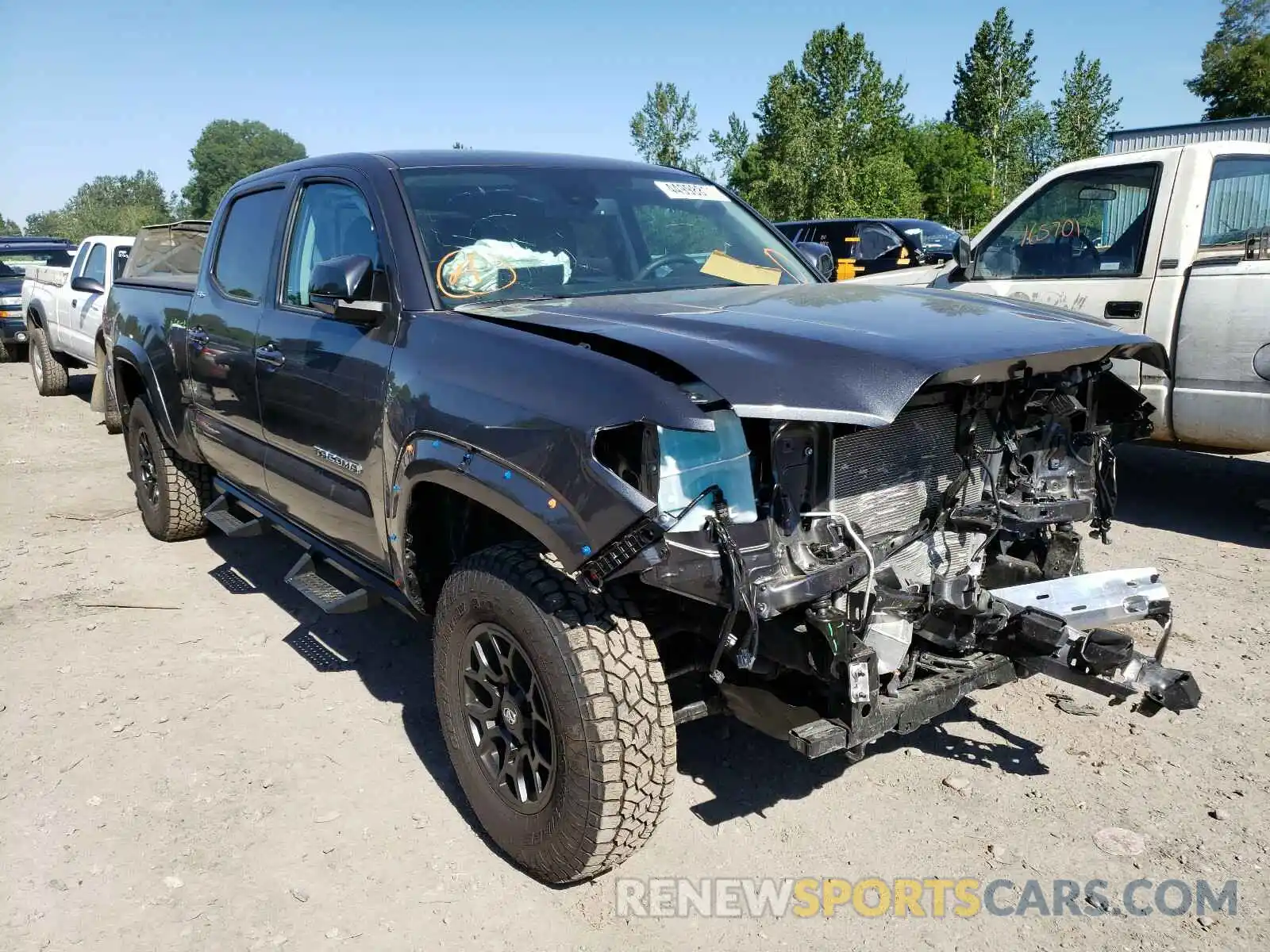 1 Photograph of a damaged car 3TMDZ5BN0MM106853 TOYOTA TACOMA 2021