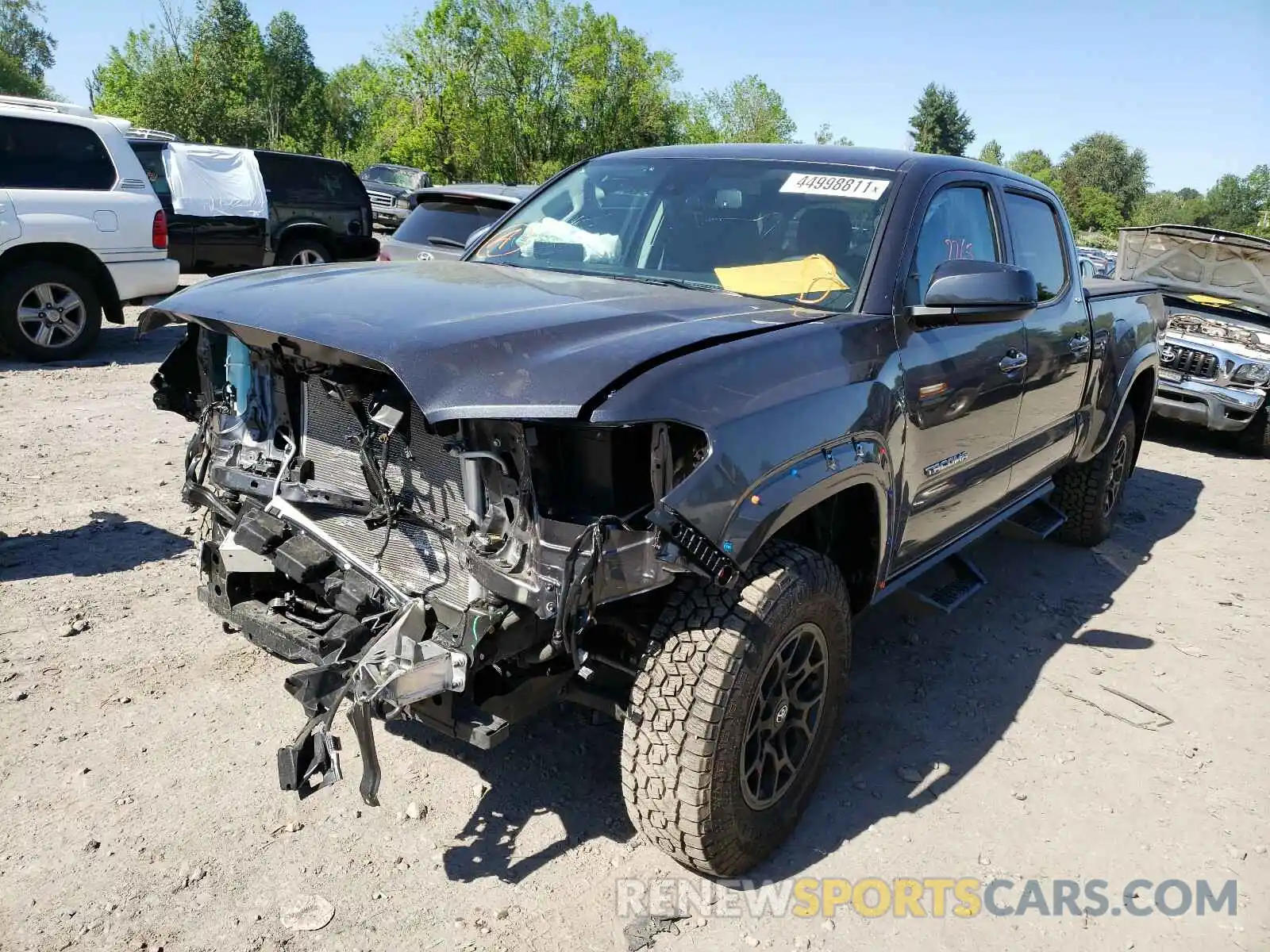 2 Photograph of a damaged car 3TMDZ5BN0MM106853 TOYOTA TACOMA 2021