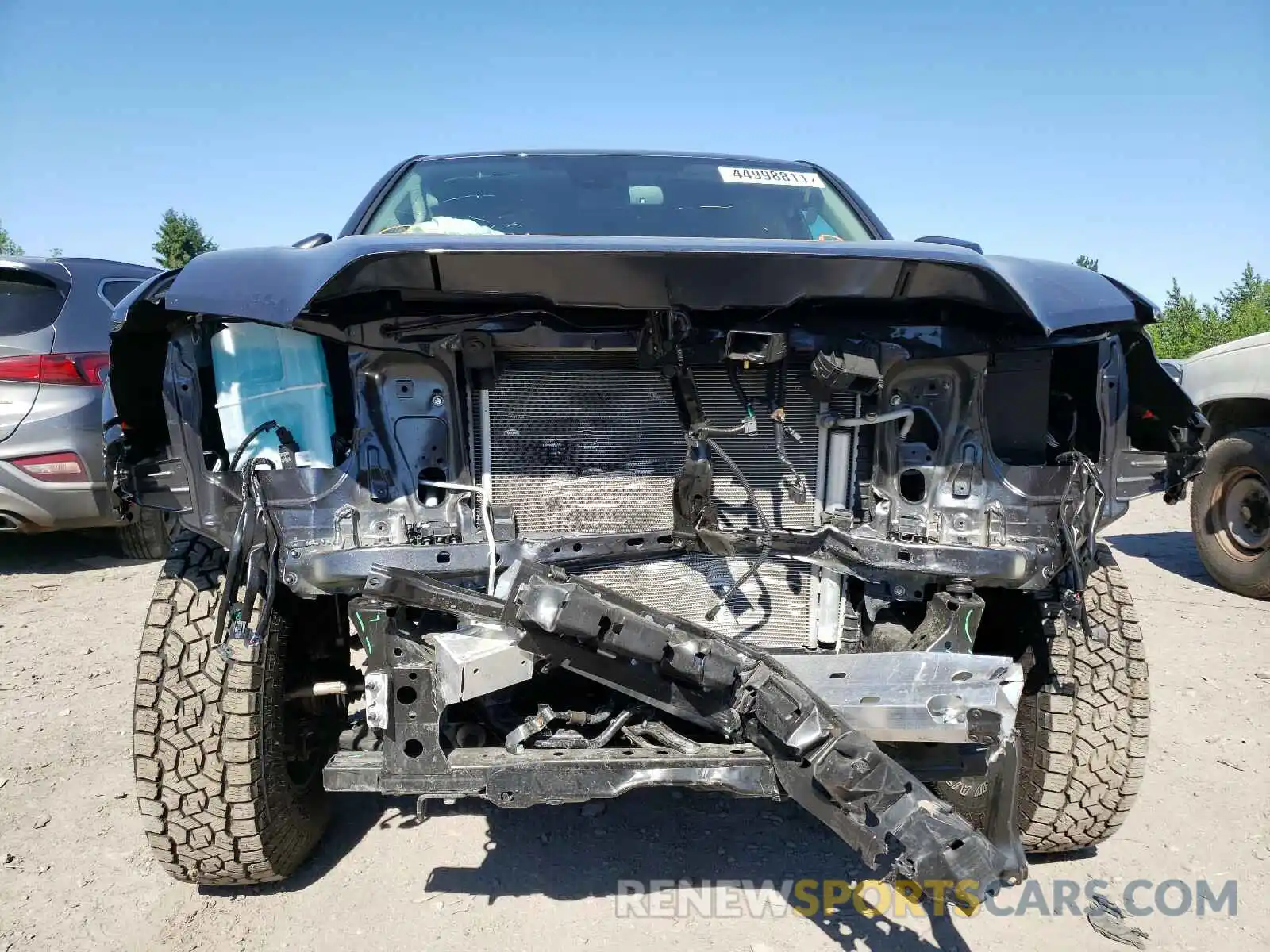 9 Photograph of a damaged car 3TMDZ5BN0MM106853 TOYOTA TACOMA 2021