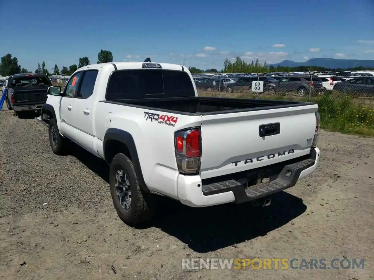 3 Photograph of a damaged car 3TMDZ5BN0MM109705 TOYOTA TACOMA 2021