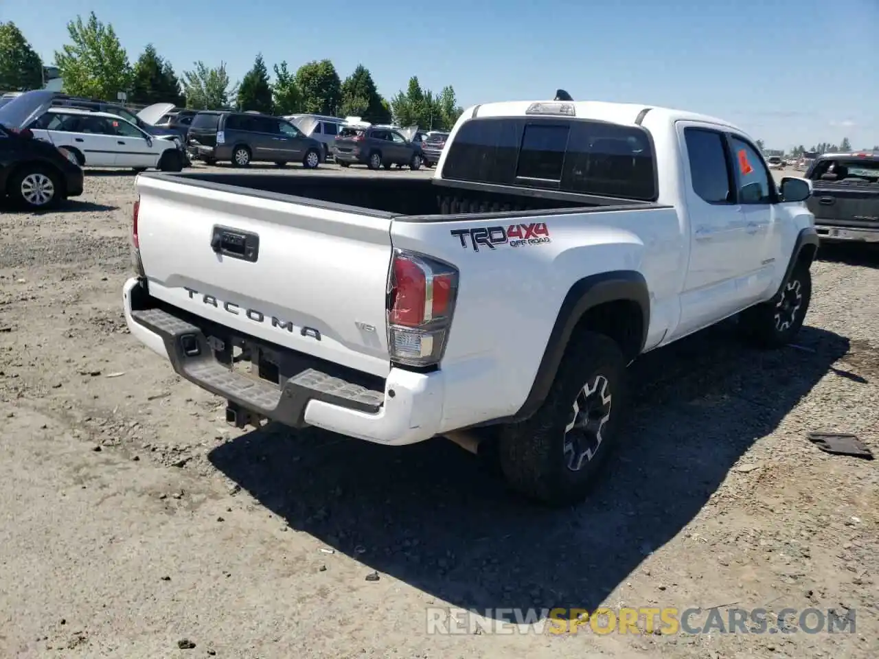 4 Photograph of a damaged car 3TMDZ5BN0MM109705 TOYOTA TACOMA 2021