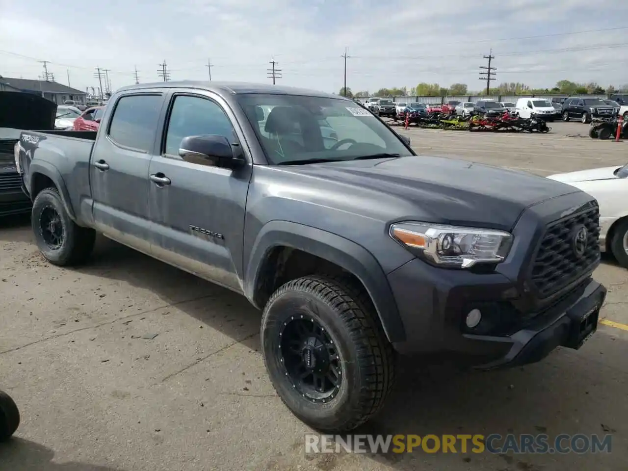 1 Photograph of a damaged car 3TMDZ5BN0MM112376 TOYOTA TACOMA 2021