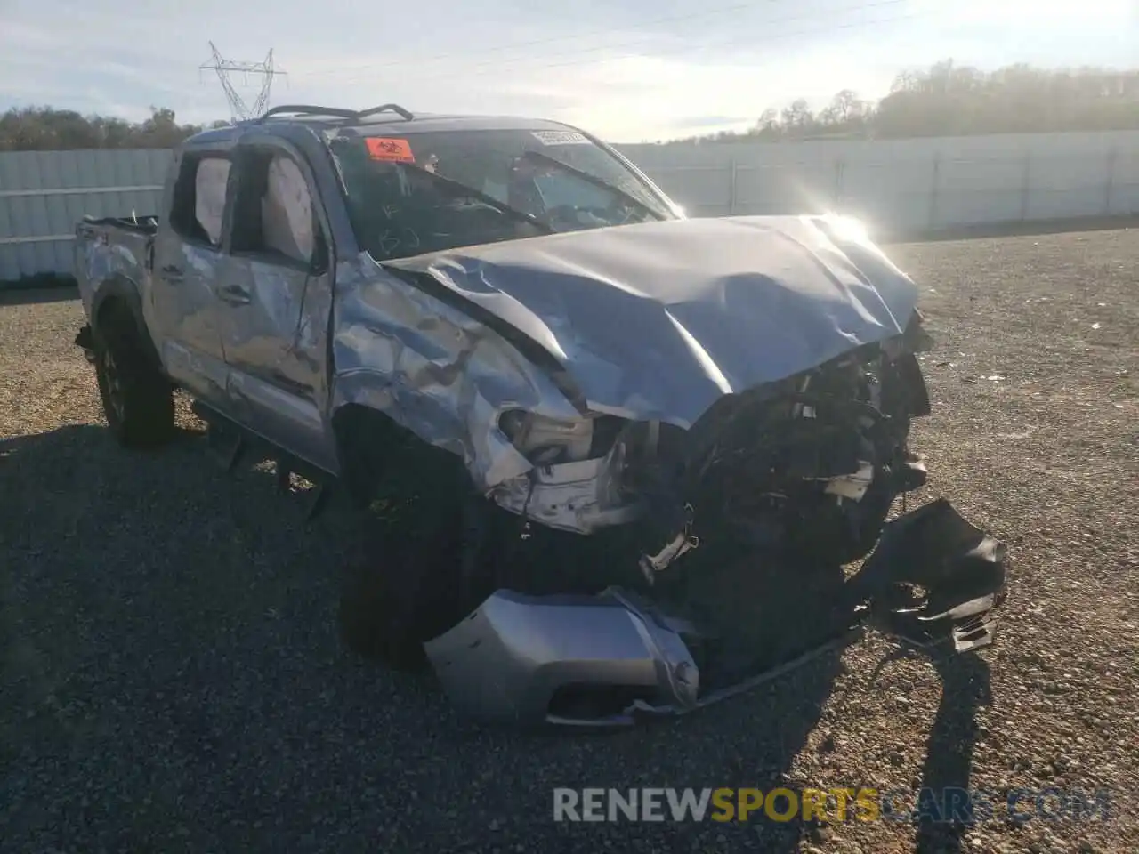 1 Photograph of a damaged car 3TMDZ5BN0MM113382 TOYOTA TACOMA 2021