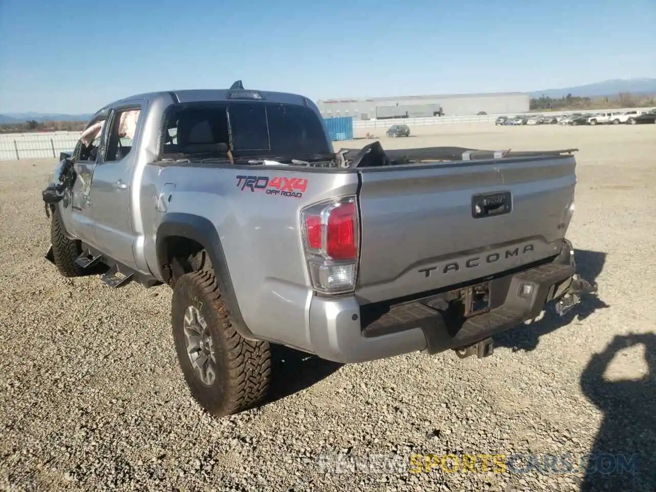 3 Photograph of a damaged car 3TMDZ5BN0MM113382 TOYOTA TACOMA 2021