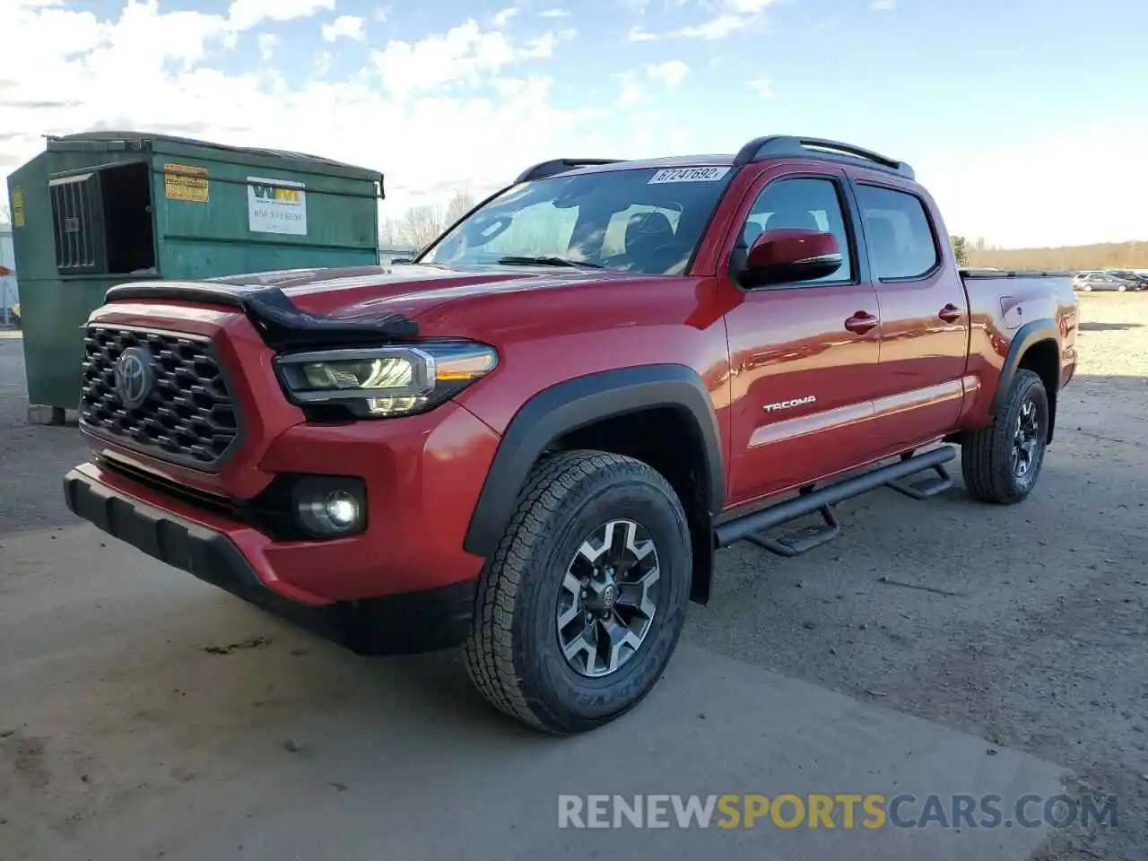 2 Photograph of a damaged car 3TMDZ5BN0MM117884 TOYOTA TACOMA 2021