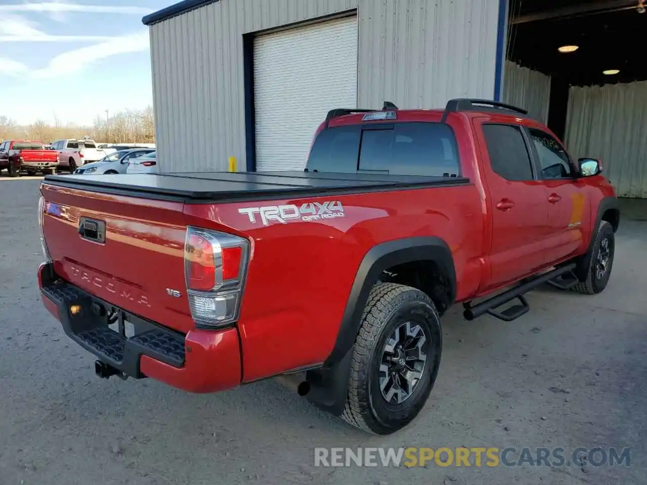 4 Photograph of a damaged car 3TMDZ5BN0MM117884 TOYOTA TACOMA 2021