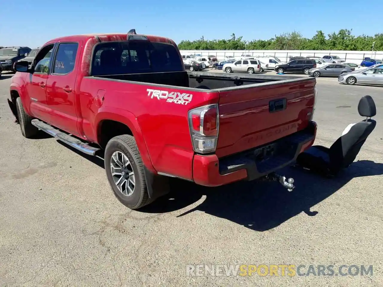 3 Photograph of a damaged car 3TMDZ5BN0MM118825 TOYOTA TACOMA 2021