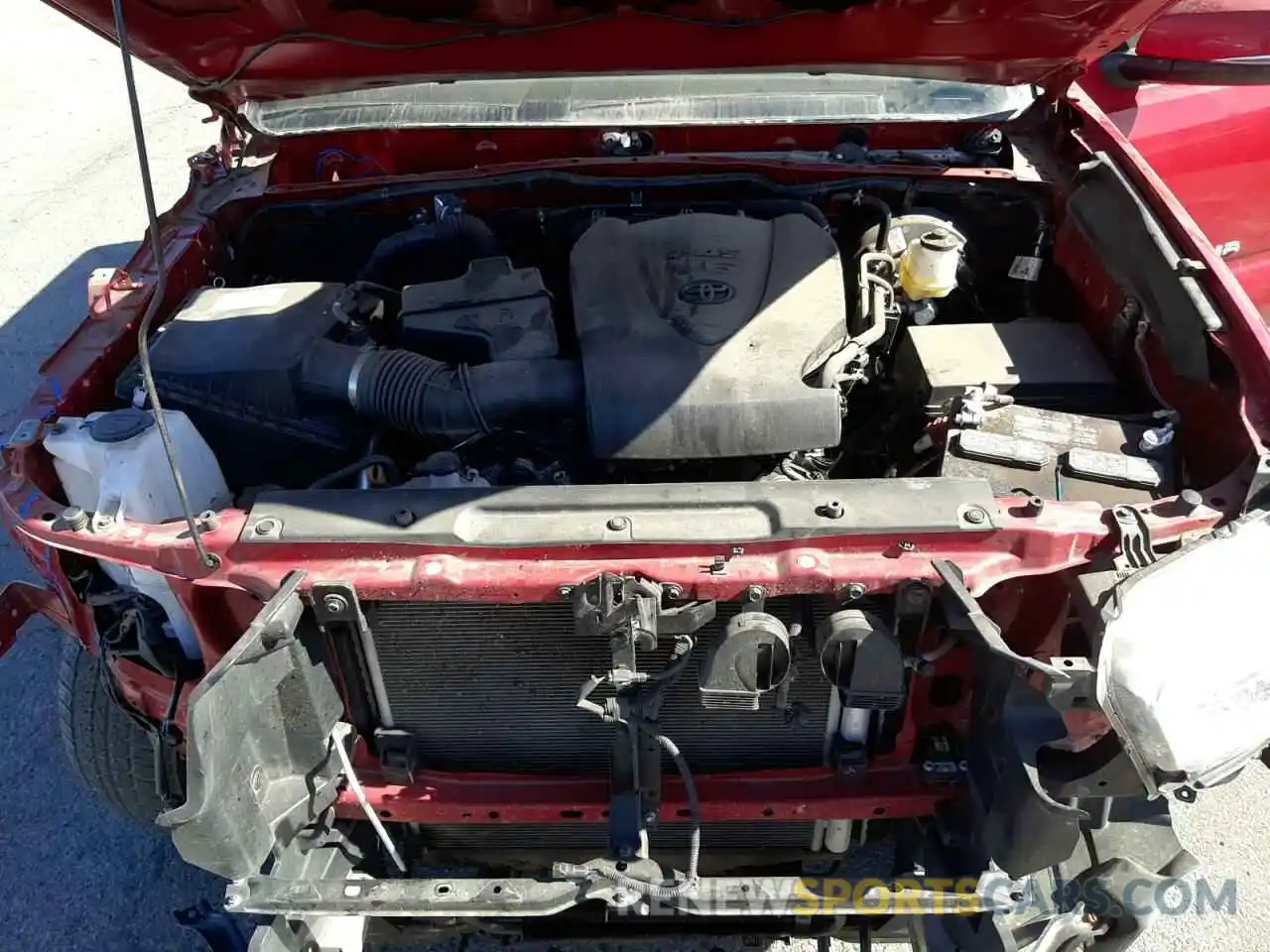 7 Photograph of a damaged car 3TMDZ5BN0MM118825 TOYOTA TACOMA 2021