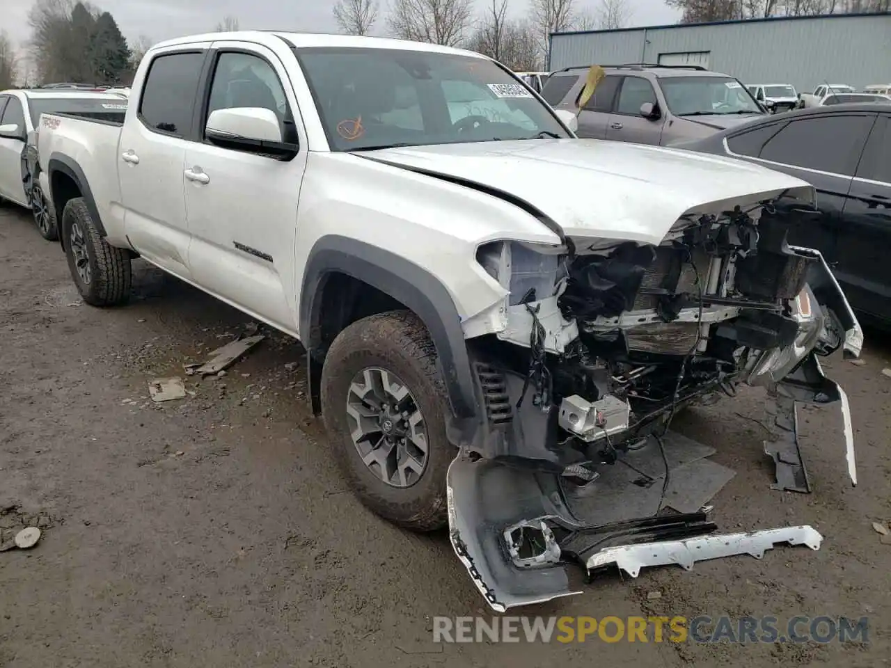 1 Photograph of a damaged car 3TMDZ5BN1MM100575 TOYOTA TACOMA 2021