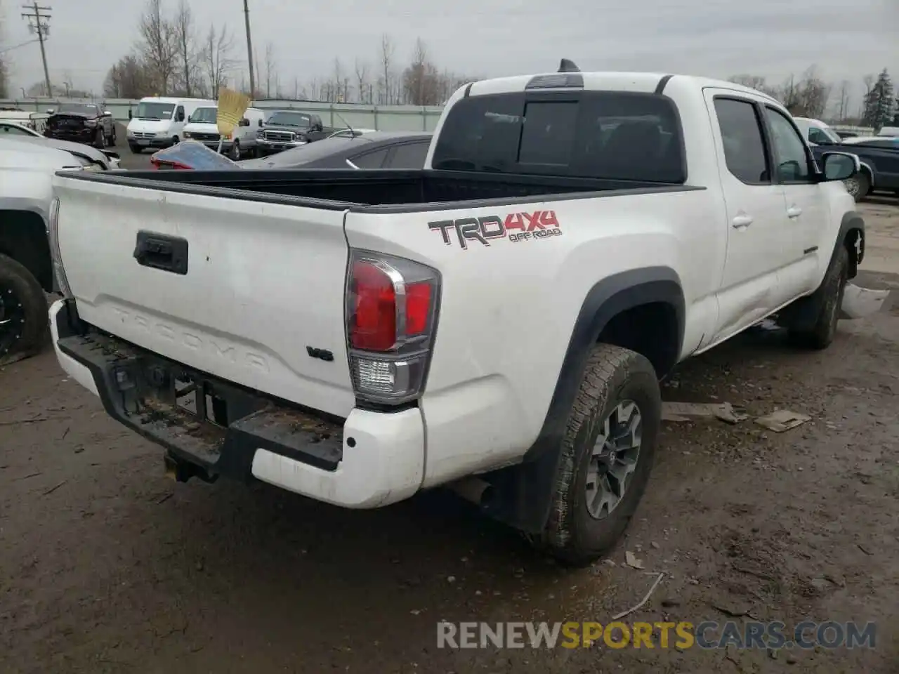 4 Photograph of a damaged car 3TMDZ5BN1MM100575 TOYOTA TACOMA 2021