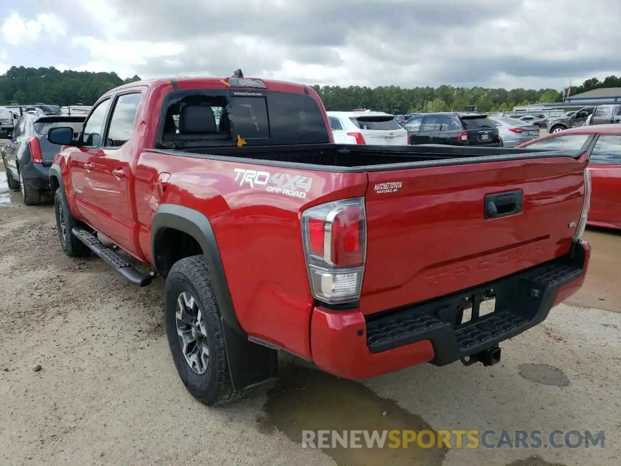 3 Photograph of a damaged car 3TMDZ5BN1MM101290 TOYOTA TACOMA 2021