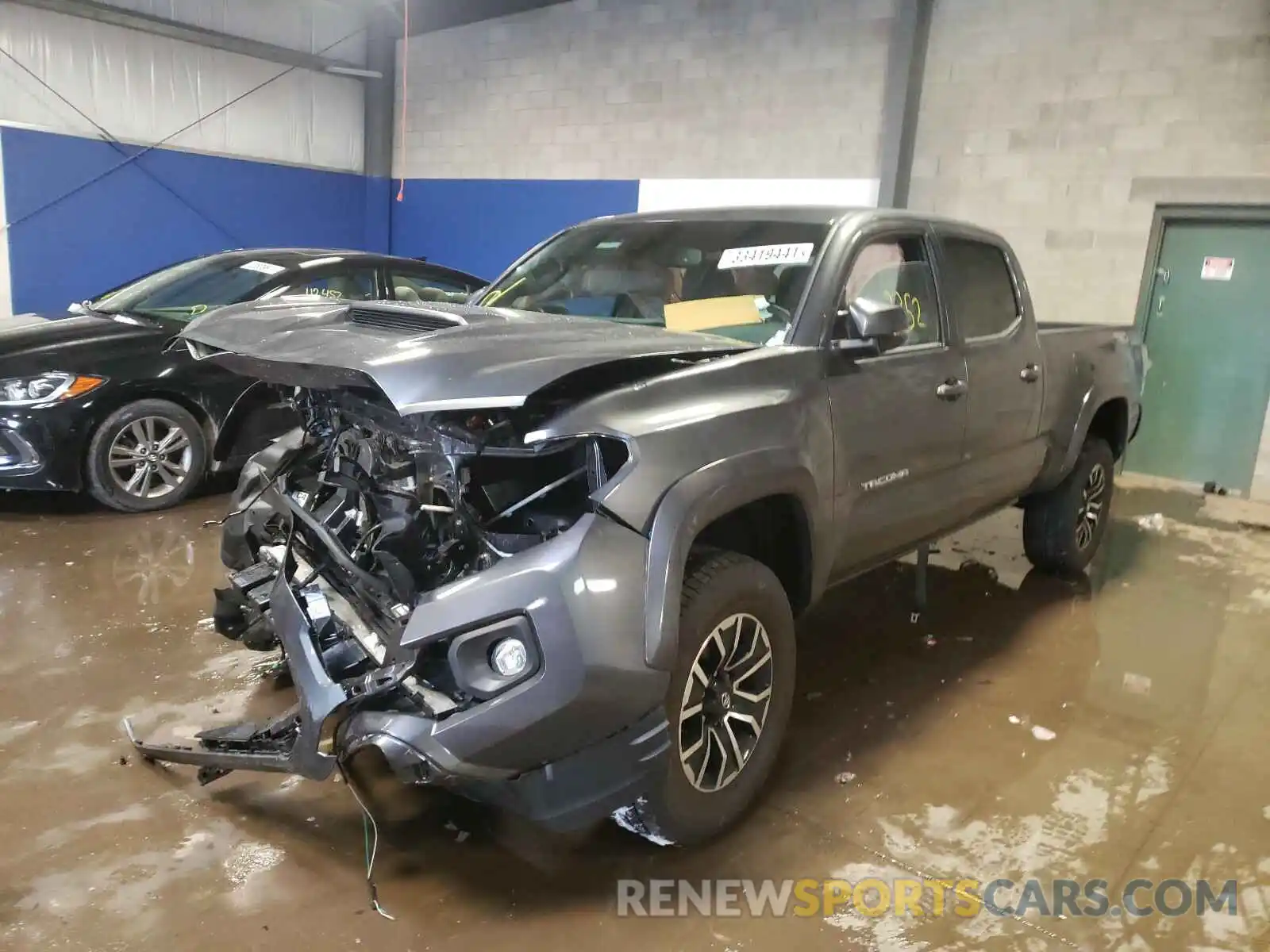 2 Photograph of a damaged car 3TMDZ5BN1MM102195 TOYOTA TACOMA 2021