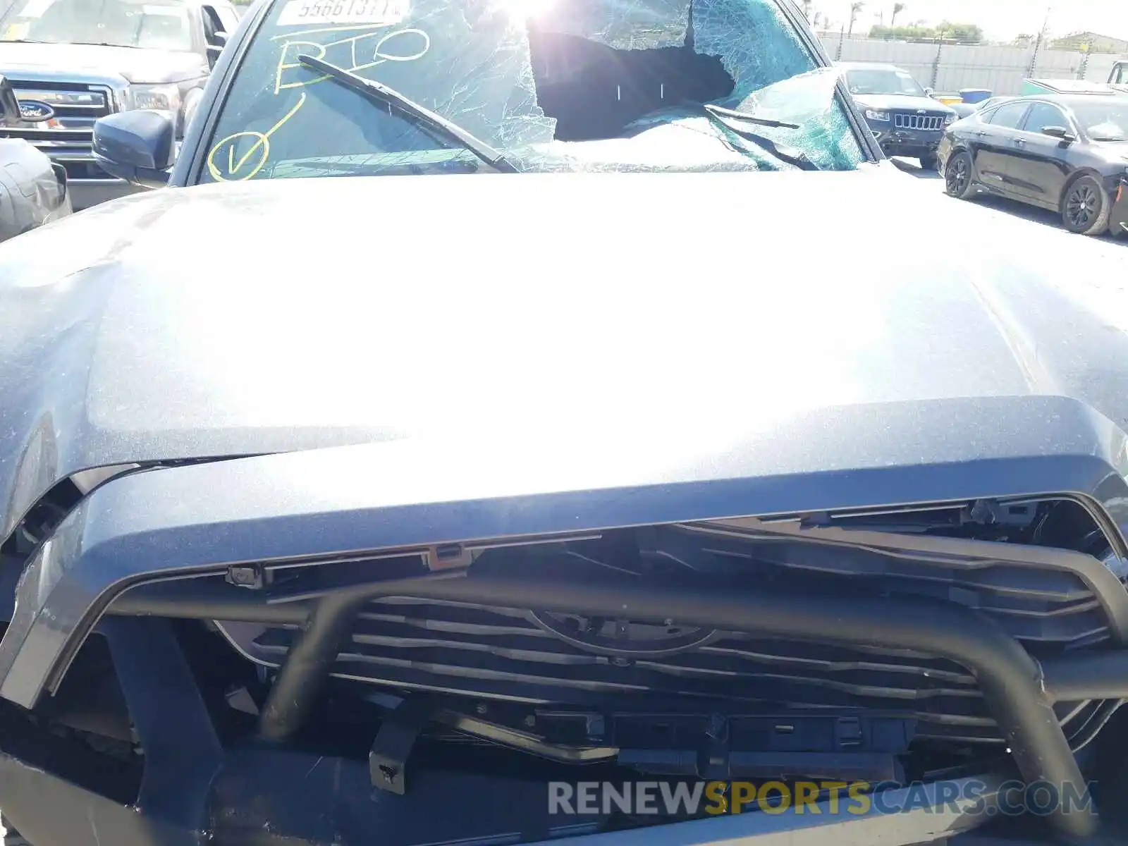 7 Photograph of a damaged car 3TMDZ5BN1MM105050 TOYOTA TACOMA 2021