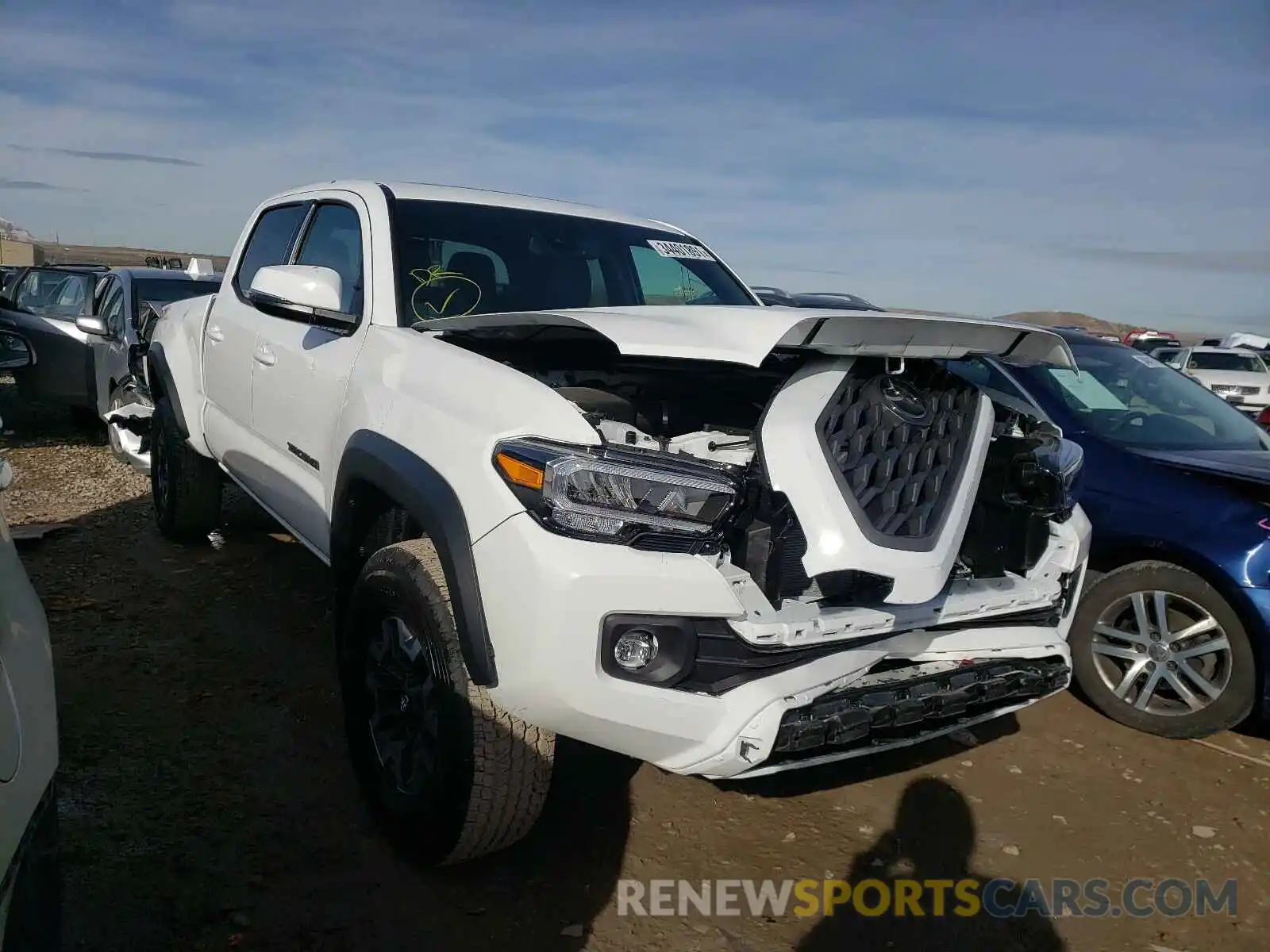 1 Photograph of a damaged car 3TMDZ5BN1MM106263 TOYOTA TACOMA 2021