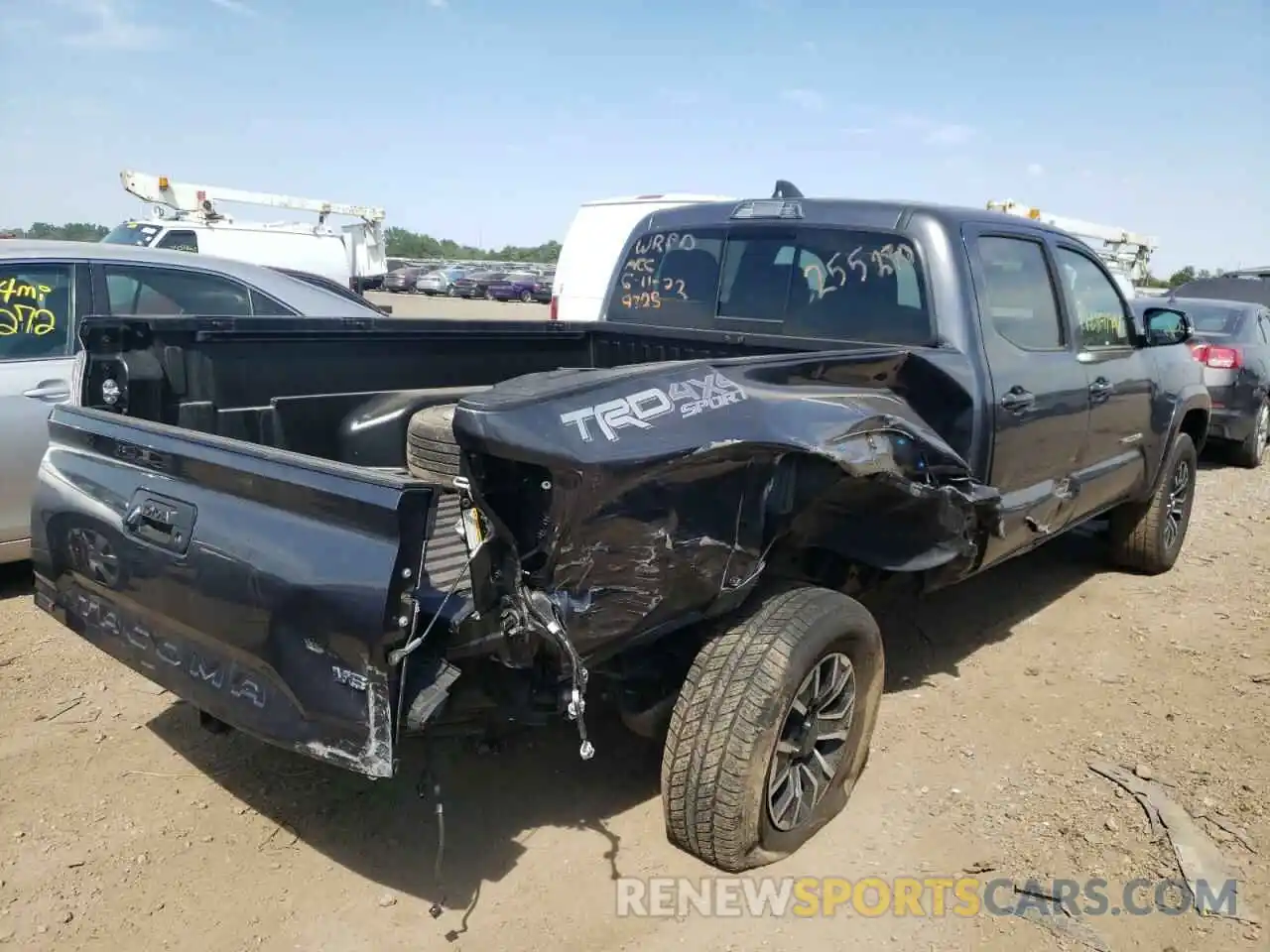 4 Photograph of a damaged car 3TMDZ5BN1MM109325 TOYOTA TACOMA 2021