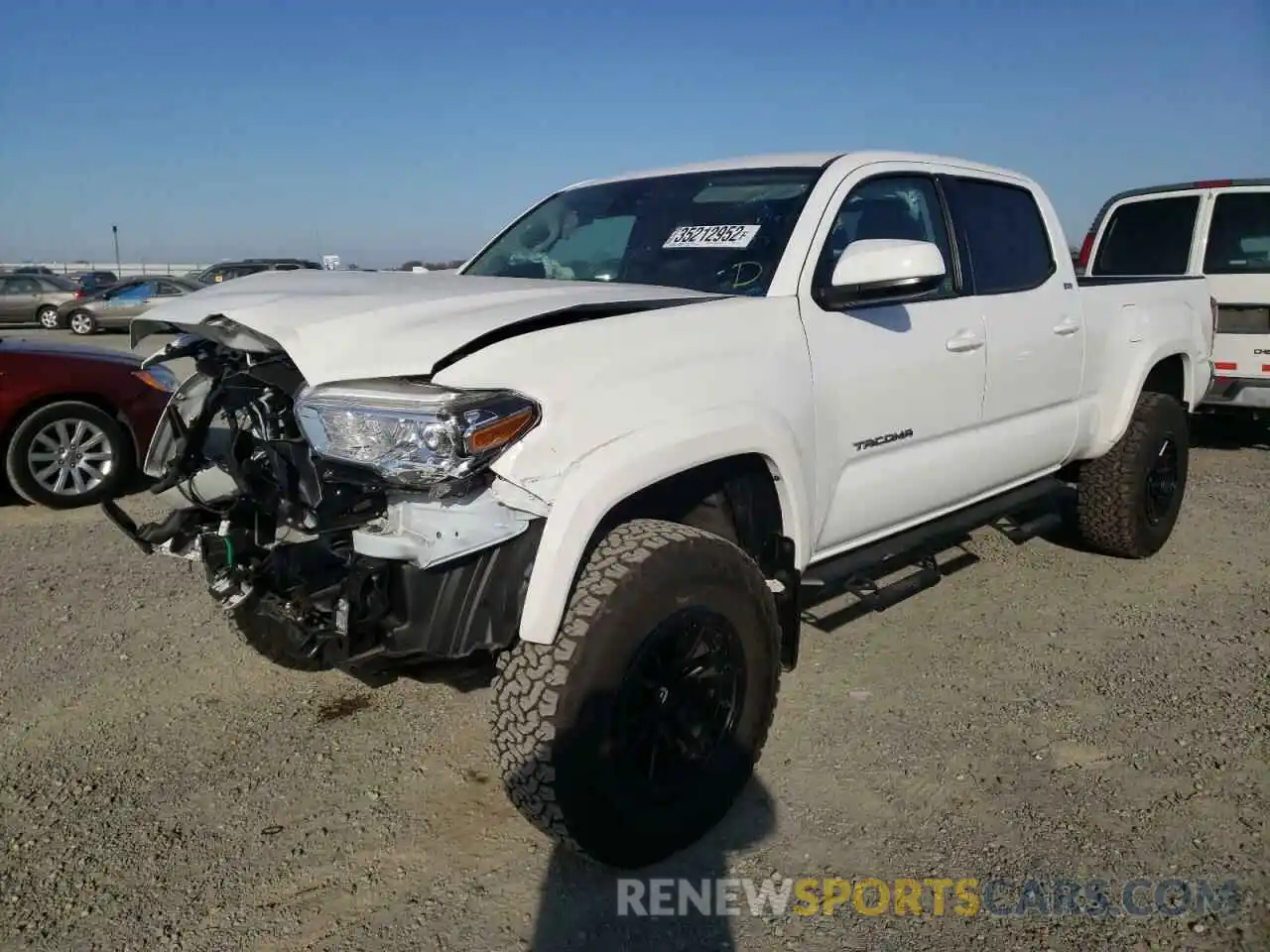 2 Photograph of a damaged car 3TMDZ5BN1MM110197 TOYOTA TACOMA 2021