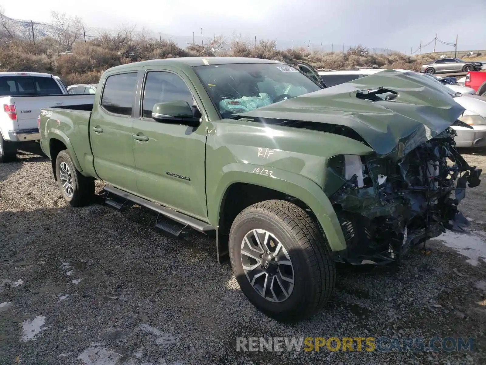 1 Photograph of a damaged car 3TMDZ5BN2MM100343 TOYOTA TACOMA 2021