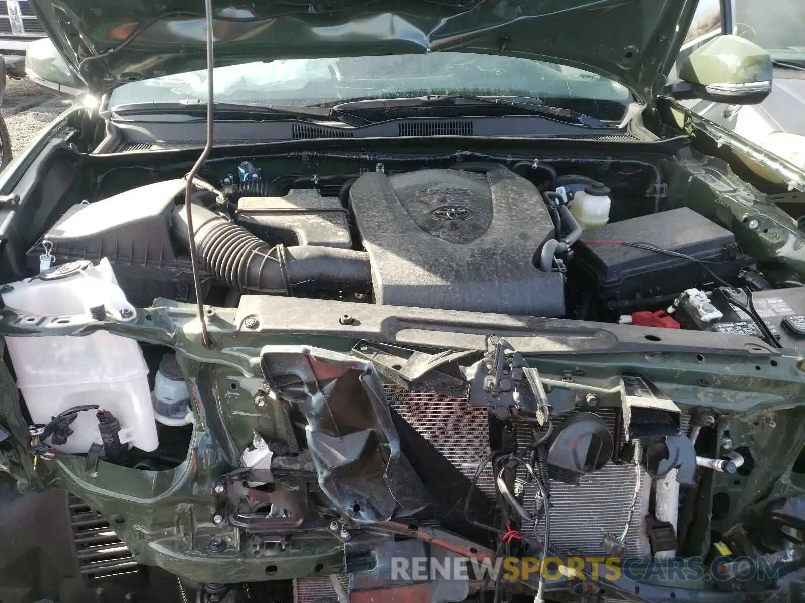 7 Photograph of a damaged car 3TMDZ5BN2MM100343 TOYOTA TACOMA 2021