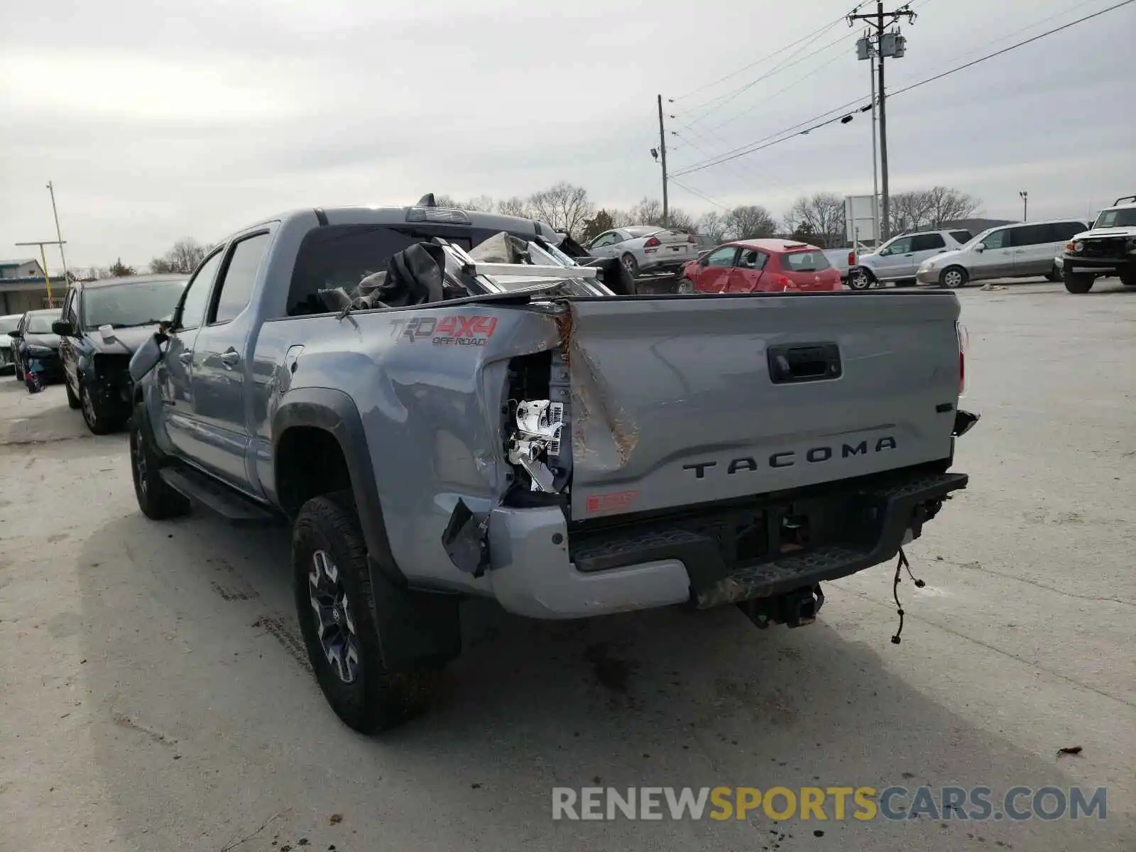 3 Photograph of a damaged car 3TMDZ5BN2MM101945 TOYOTA TACOMA 2021