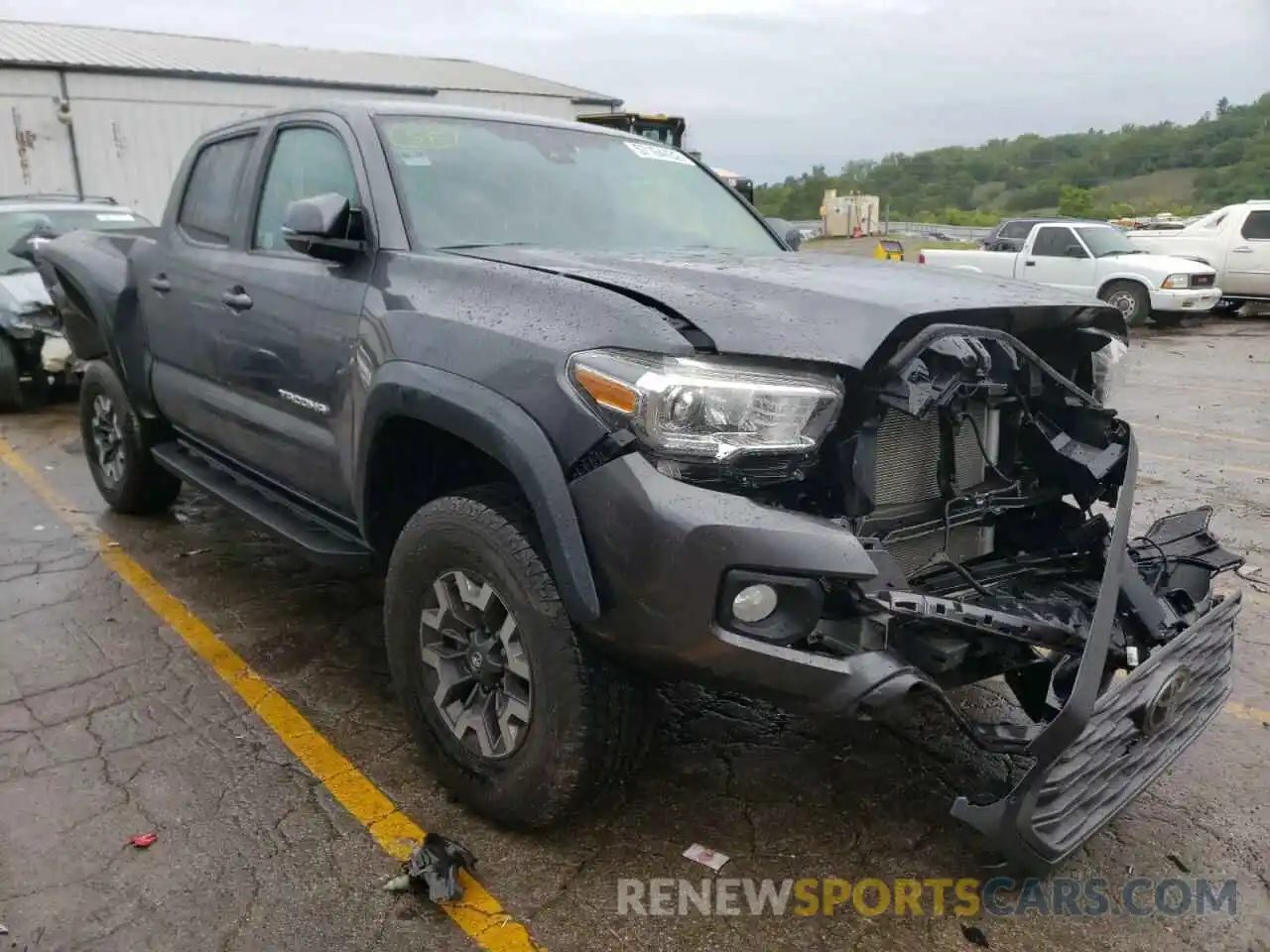 1 Photograph of a damaged car 3TMDZ5BN2MM103677 TOYOTA TACOMA 2021