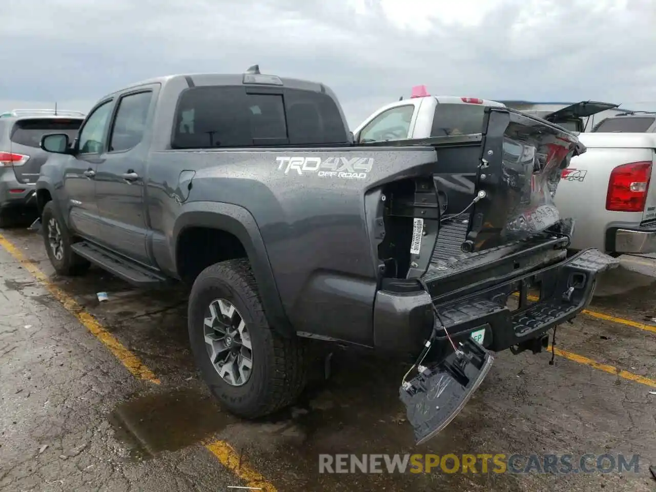 3 Photograph of a damaged car 3TMDZ5BN2MM103677 TOYOTA TACOMA 2021