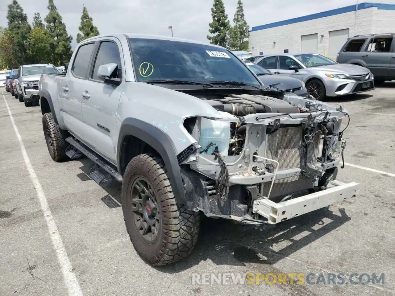 1 Photograph of a damaged car 3TMDZ5BN2MM106076 TOYOTA TACOMA 2021