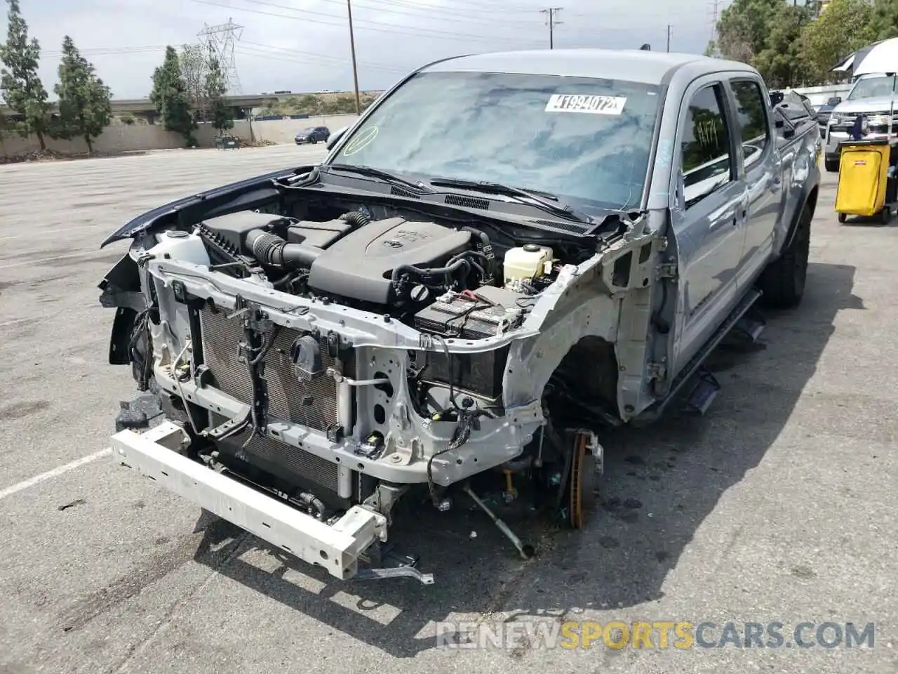 2 Photograph of a damaged car 3TMDZ5BN2MM106076 TOYOTA TACOMA 2021